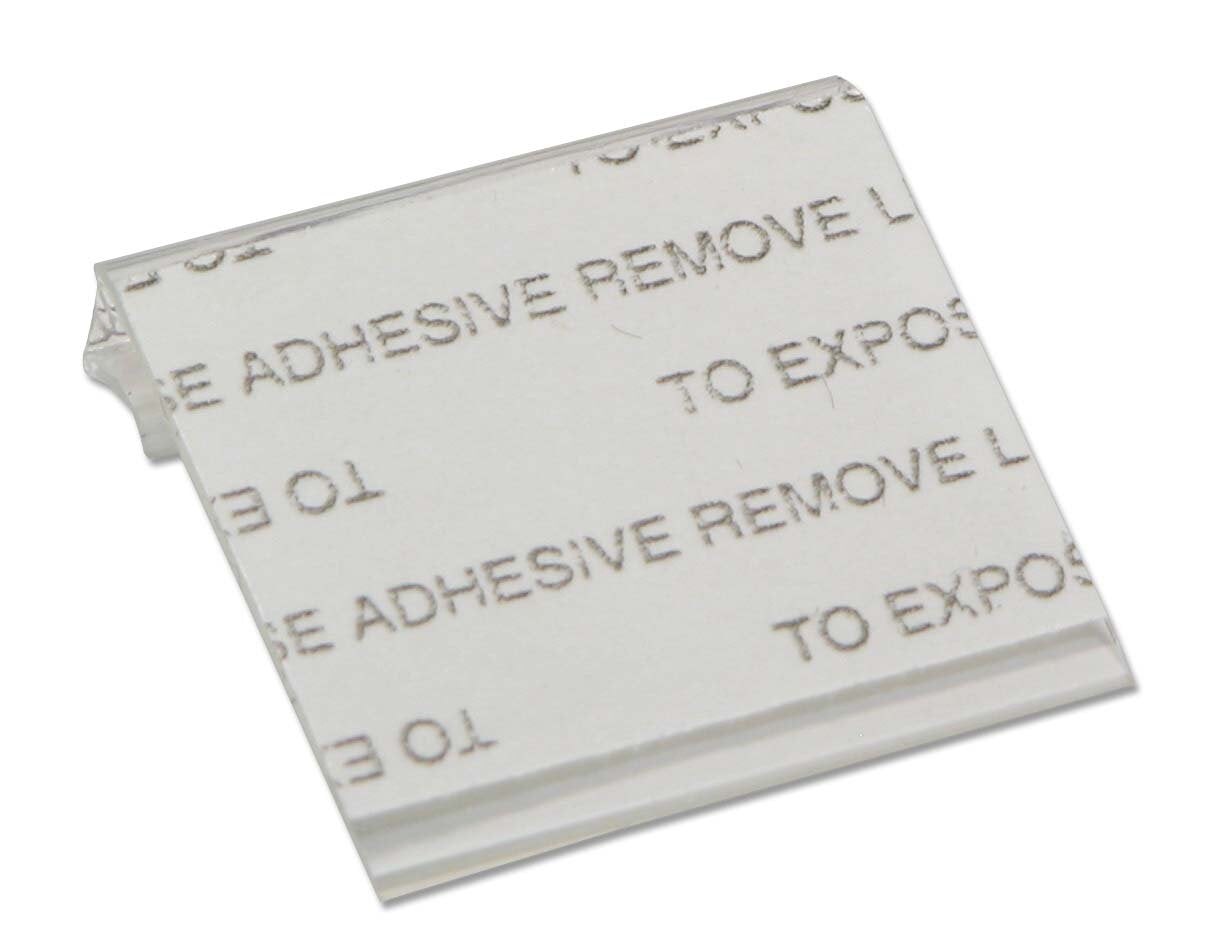 JewelrySupply Self-Adhesive Earring Card Adapter 1x1 (Package of 100)