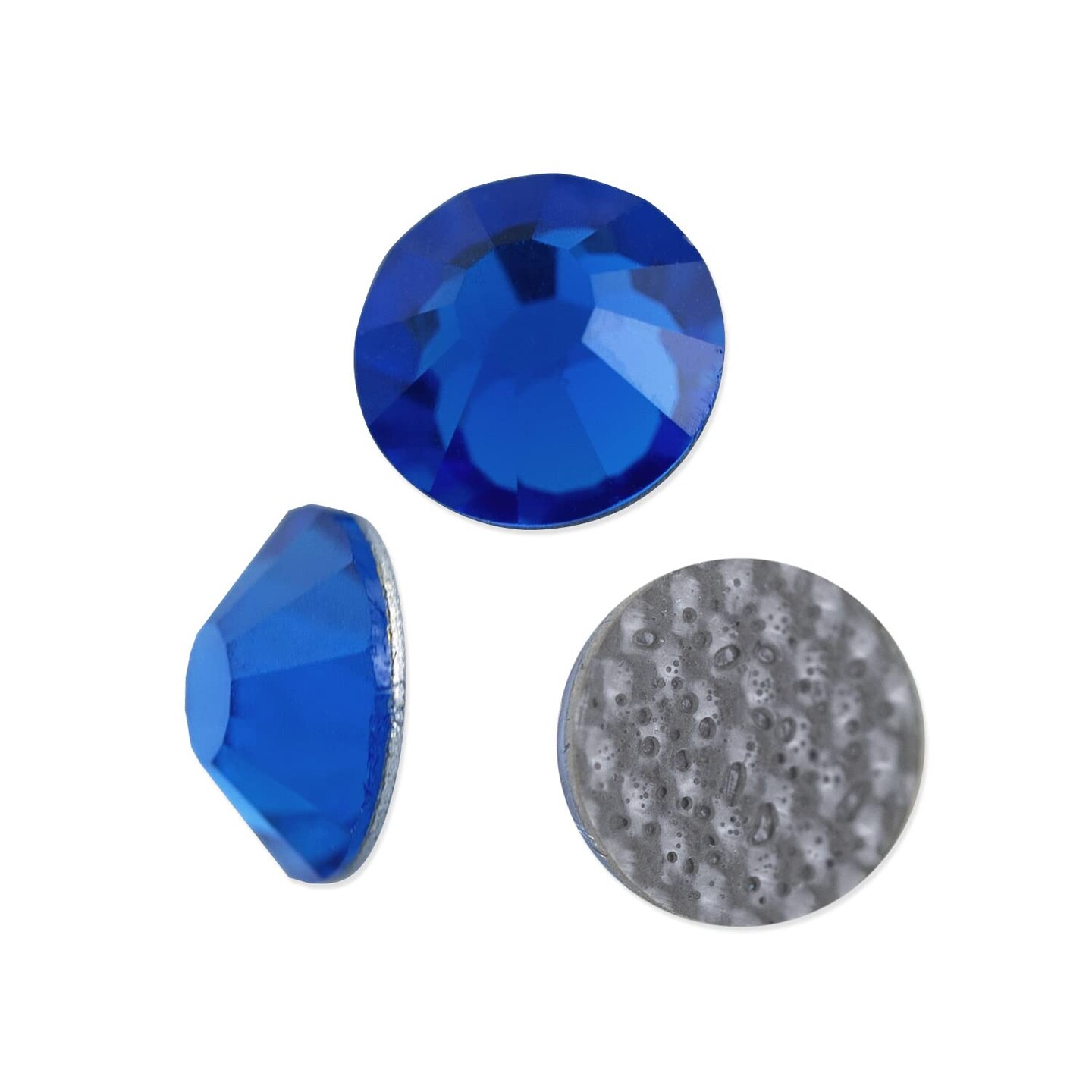 Preciosa Crystal VIVA12 Hotfix Rhinestone 3mm (SS12) Capri Blue (Package of 50)