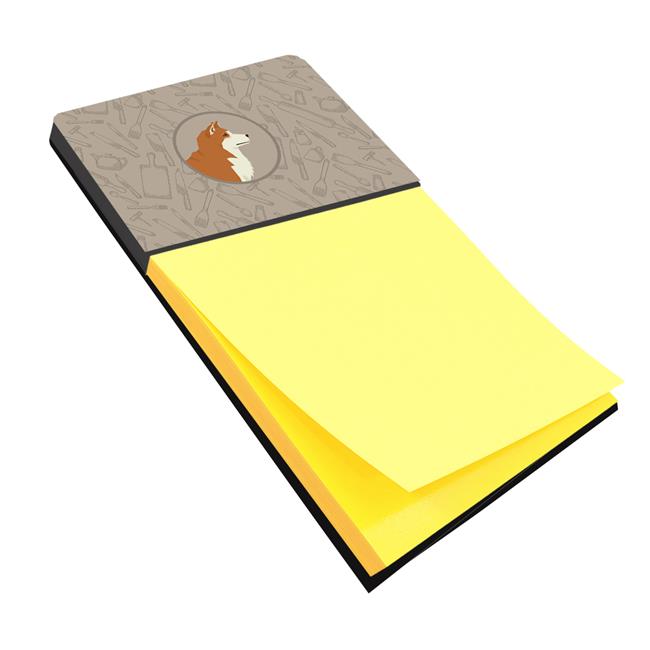 Carolines Treasures CK2159SN Akita In the Kitchen Sticky Note Holder