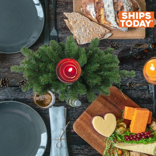 Elegant 24" Christmas Centerpiece - Festive and Stylish Holiday Table Decoration