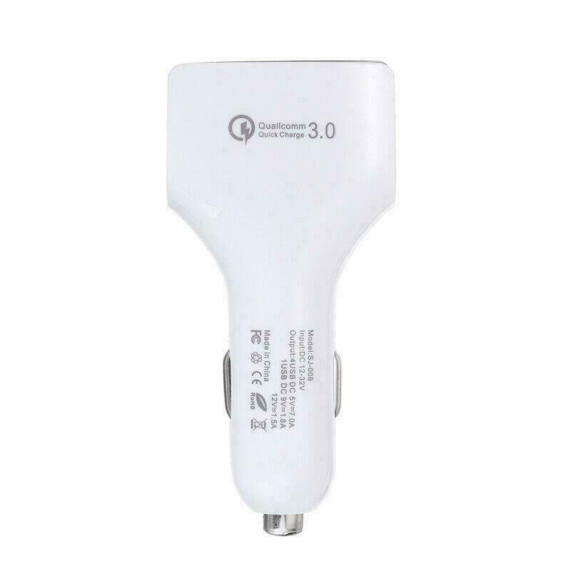 Best Fast Car Charger | Max Output 3.1A (4 USB) Car Charger | MINA&#xAE;