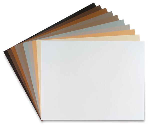 Canson Mi-Teintes Art Paper - Muted Colors, 19&#x22; x 25&#x22;, Pkg of 10