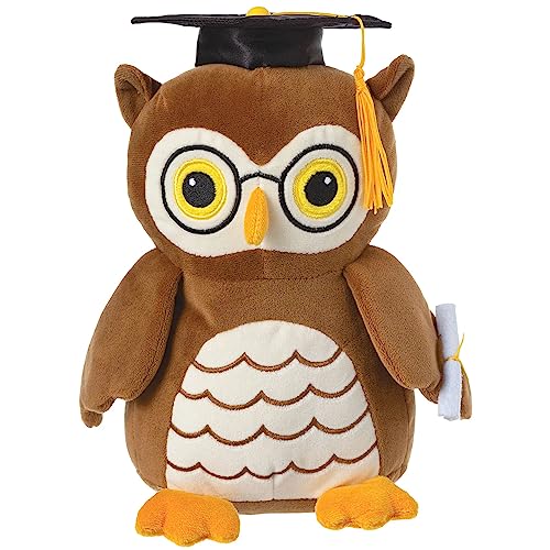 Graduation Plush Owl Balloon Weight