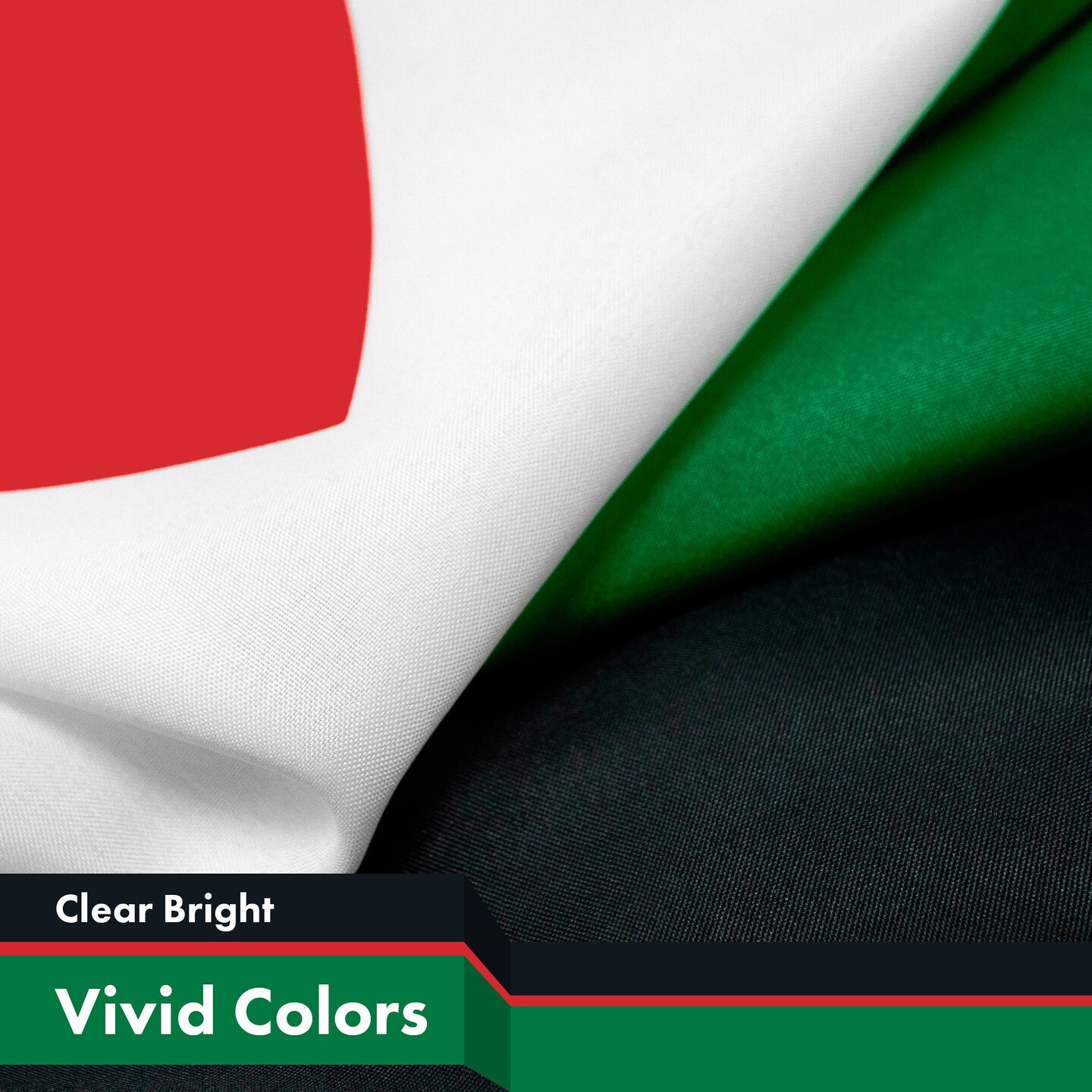 Palestine Palestinian Flag 3x5 Ft 2-Pack 150D Printed Polyester By G128