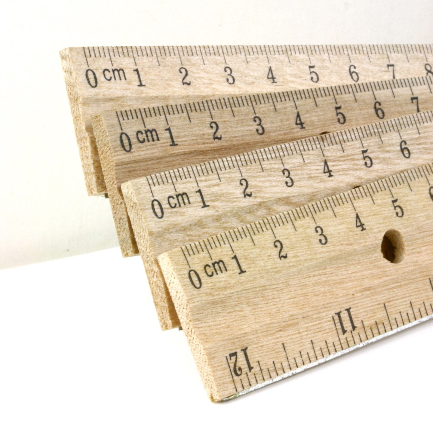 BAZIC Wooden Ruler 12&#x22; (30cm)