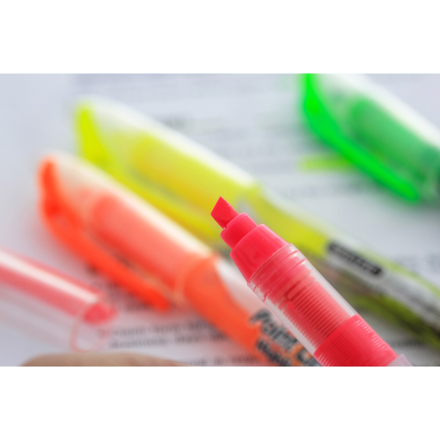 BAZIC Liquid Pen Style Fluorescent Highlighter Yellow