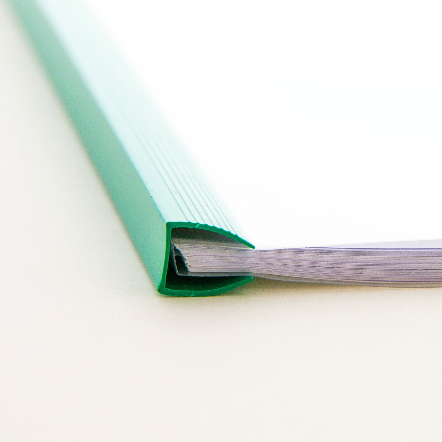 BAZIC Report Covers Clear Front w/ Sliding Bar (3/Pack)