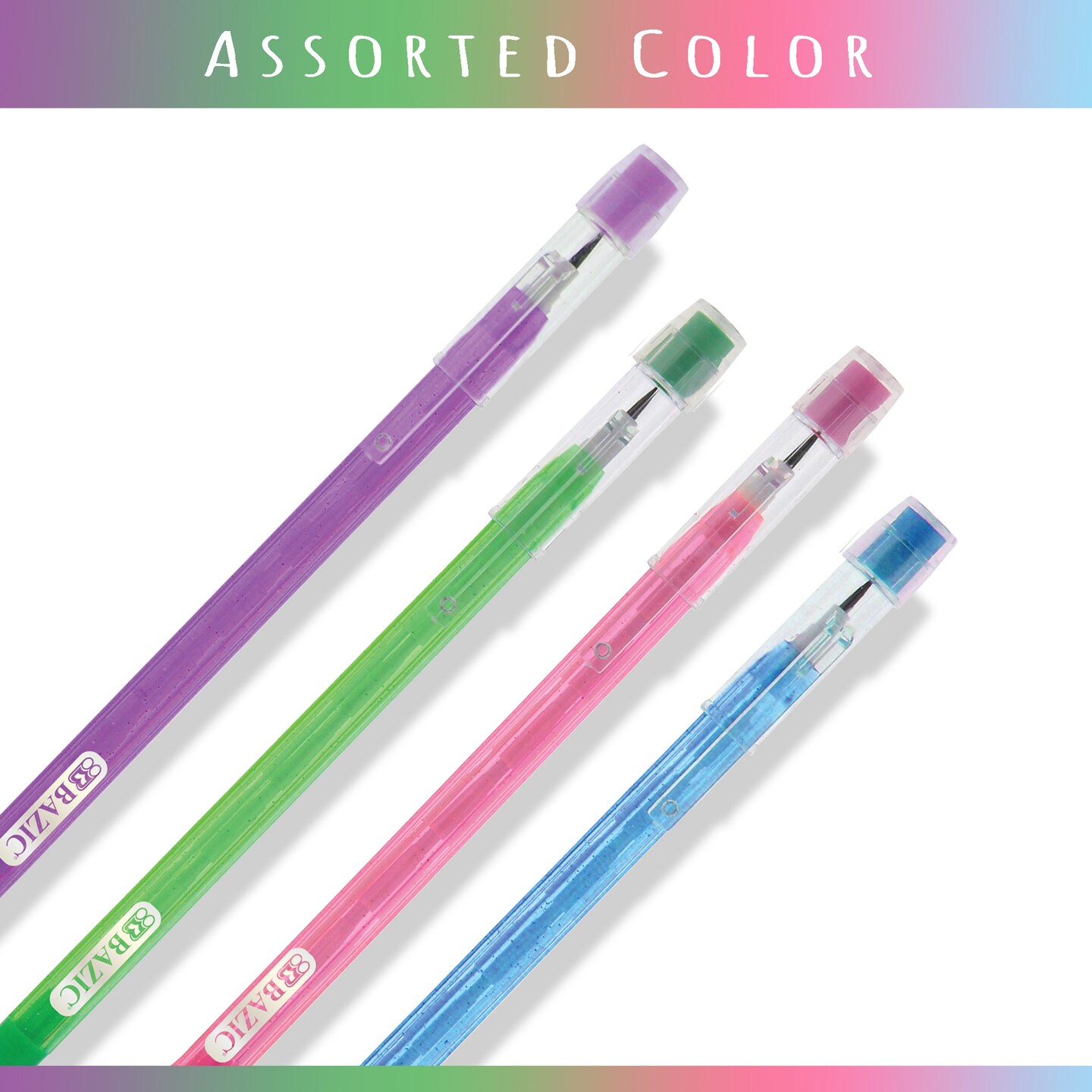 BAZIC Multi-Point Pencil Dazzle (8/Pack)