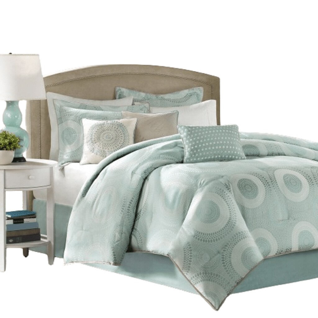 Gracie Mills Cameron Tranquil Bliss: 7-Piece Comforter Ensemble - Grace-3174