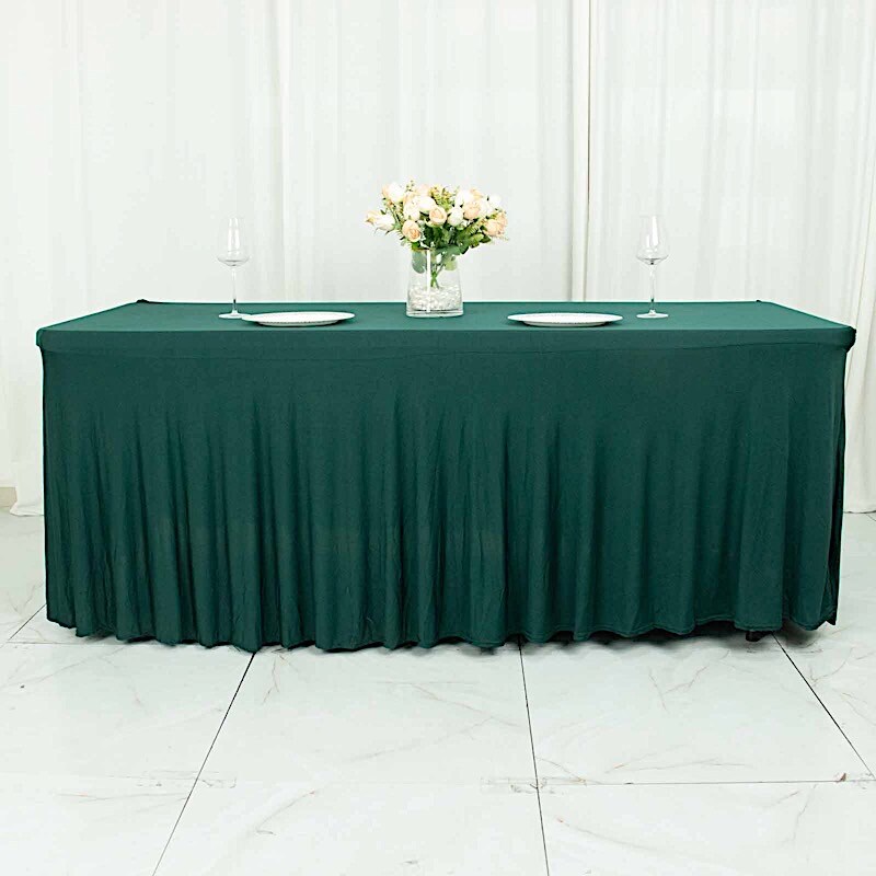 6 feet Fitted Premium Spandex Rectangle TABLECLOTH