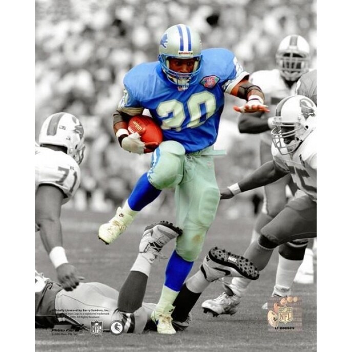Barry Sanders Spotlight Collection Photo Print