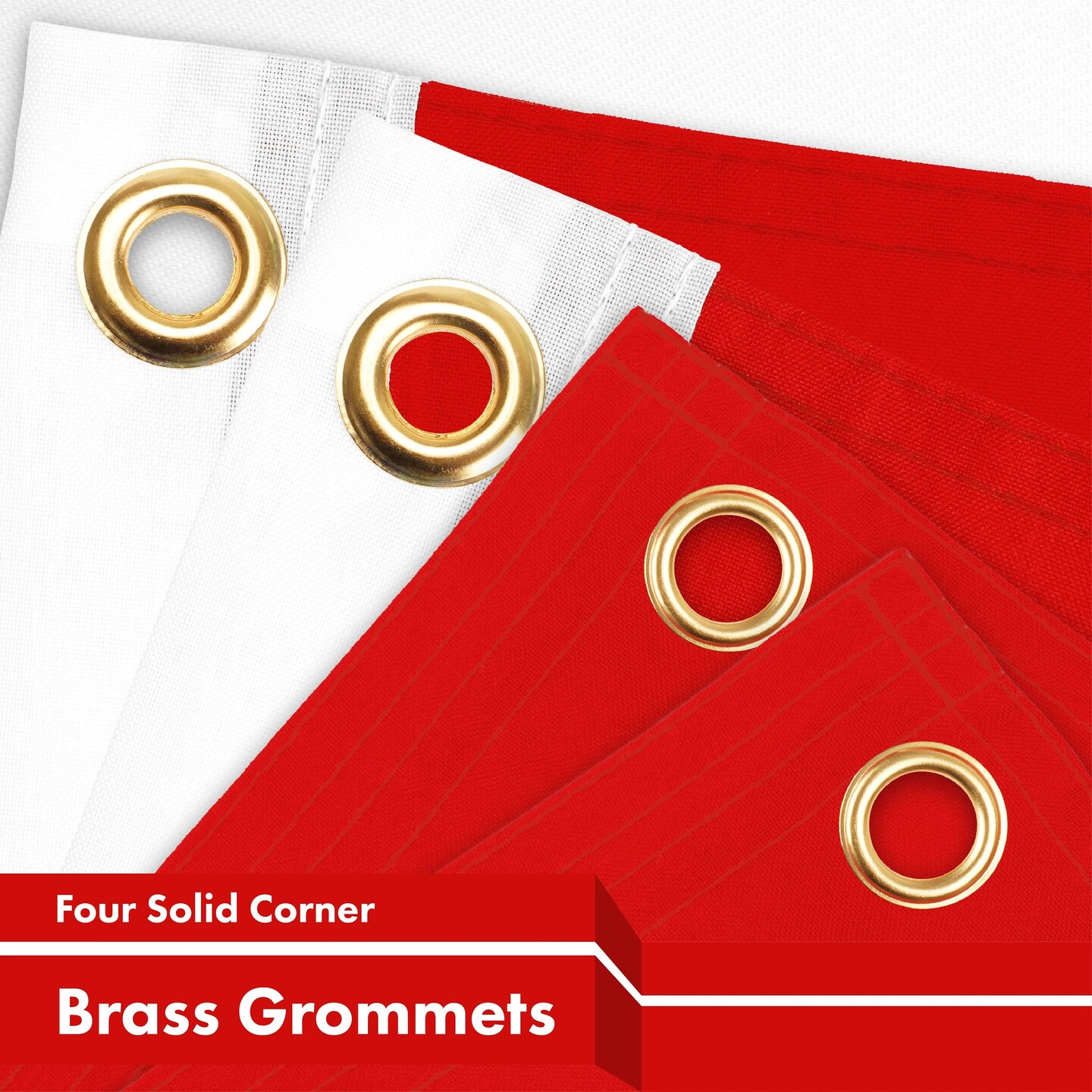 G128 3 Pack: Canada Canadian Flag | 3x5 Ft | LiteWeave Pro Series Printed 150D Polyester, 4 Corner Brass Grommets | Country Flag, Vibrant Colors, Perfect For Balcony, More Durable Than 100D 75D Poly