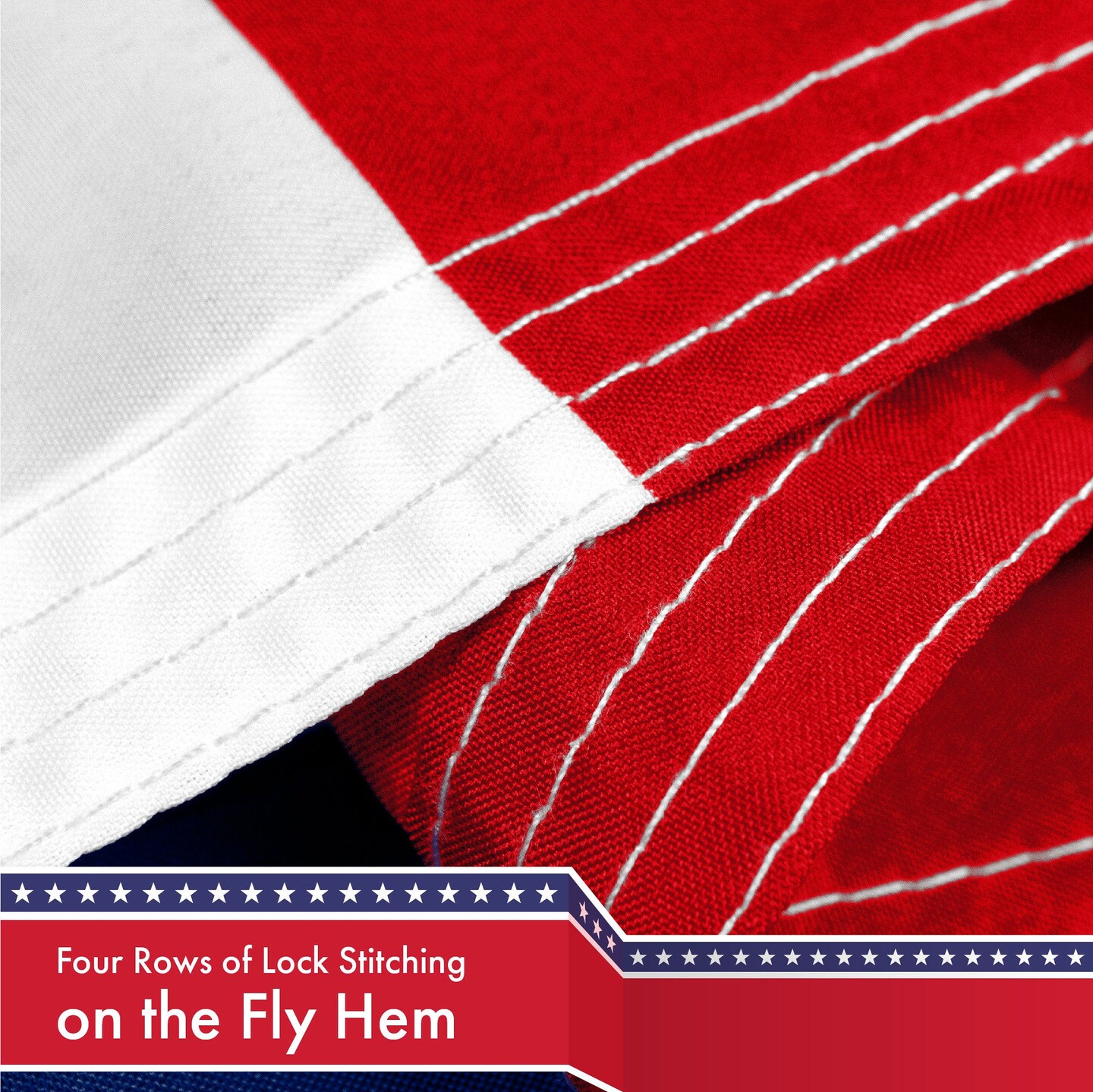 North Carolina State Flag 3x5 Ft 2-Pack 150D Printed Polyester By G128