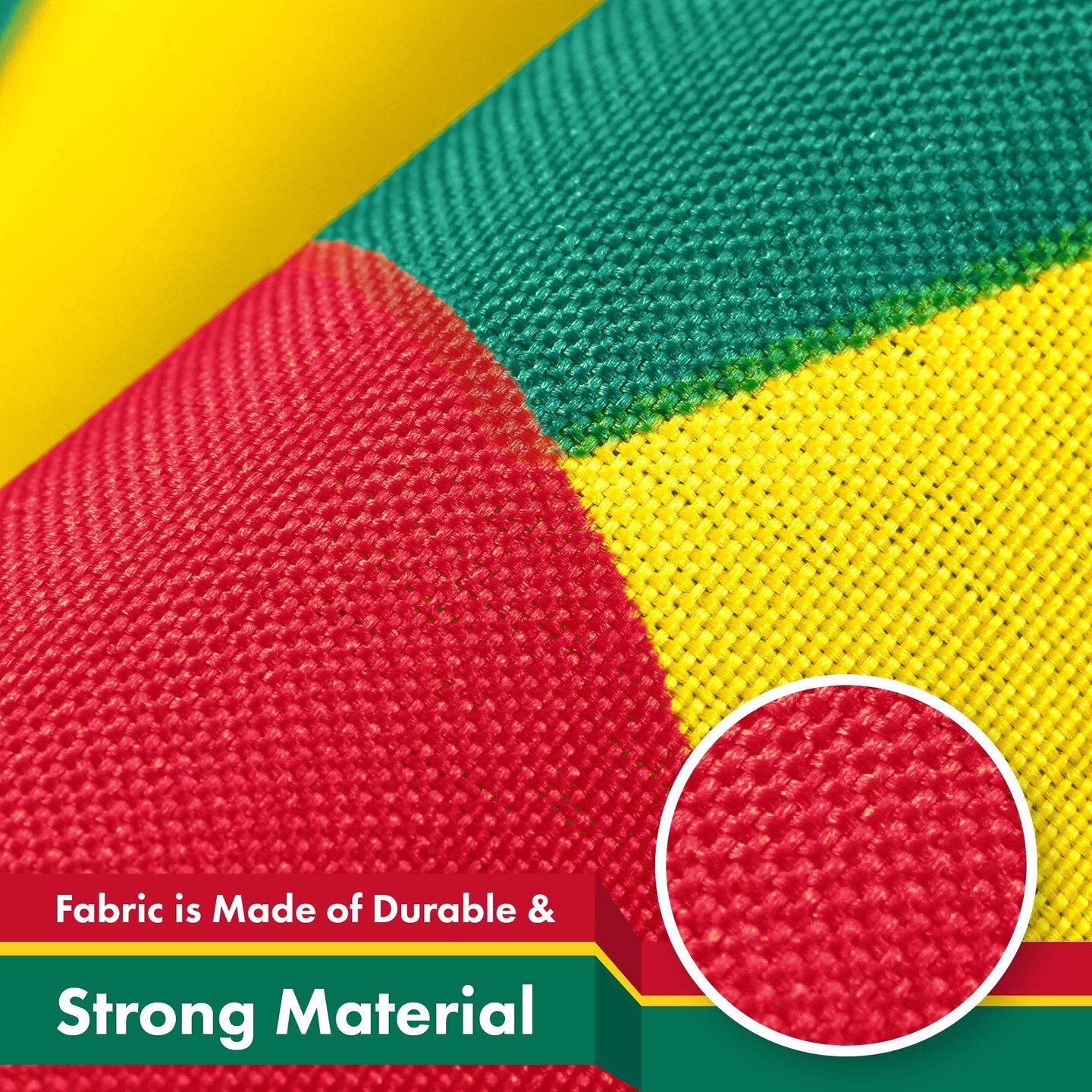 G128 2 Pack: Grenada Grenadian Flag | 3x5 Ft | LiteWeave Pro Series Printed 150D Polyester | Country Flag, Indoor/Outdoor, Vibrant Colors, Brass Grommets, Thicker and More Durable Than 100D 75D Poly