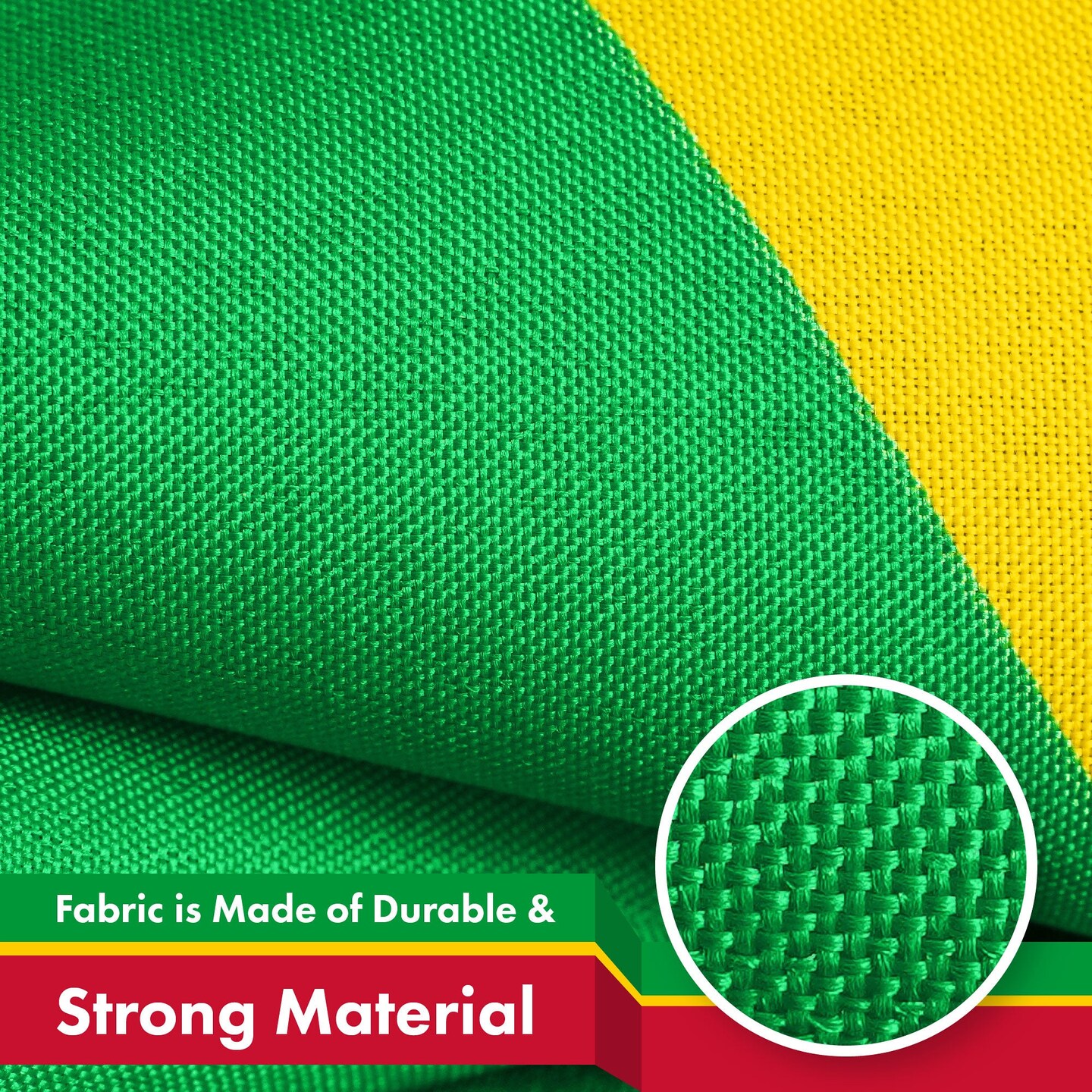 G128 3 Pack: Saint Kitts and Nevis Flag | 3x5 Ft | LiteWeave Pro Series Printed 150D Polyester | Country Flag, Indoor/Outdoor, Vibrant Colors, Brass Grommets, Thicker and More Durable Than 100D 75D Polyester
