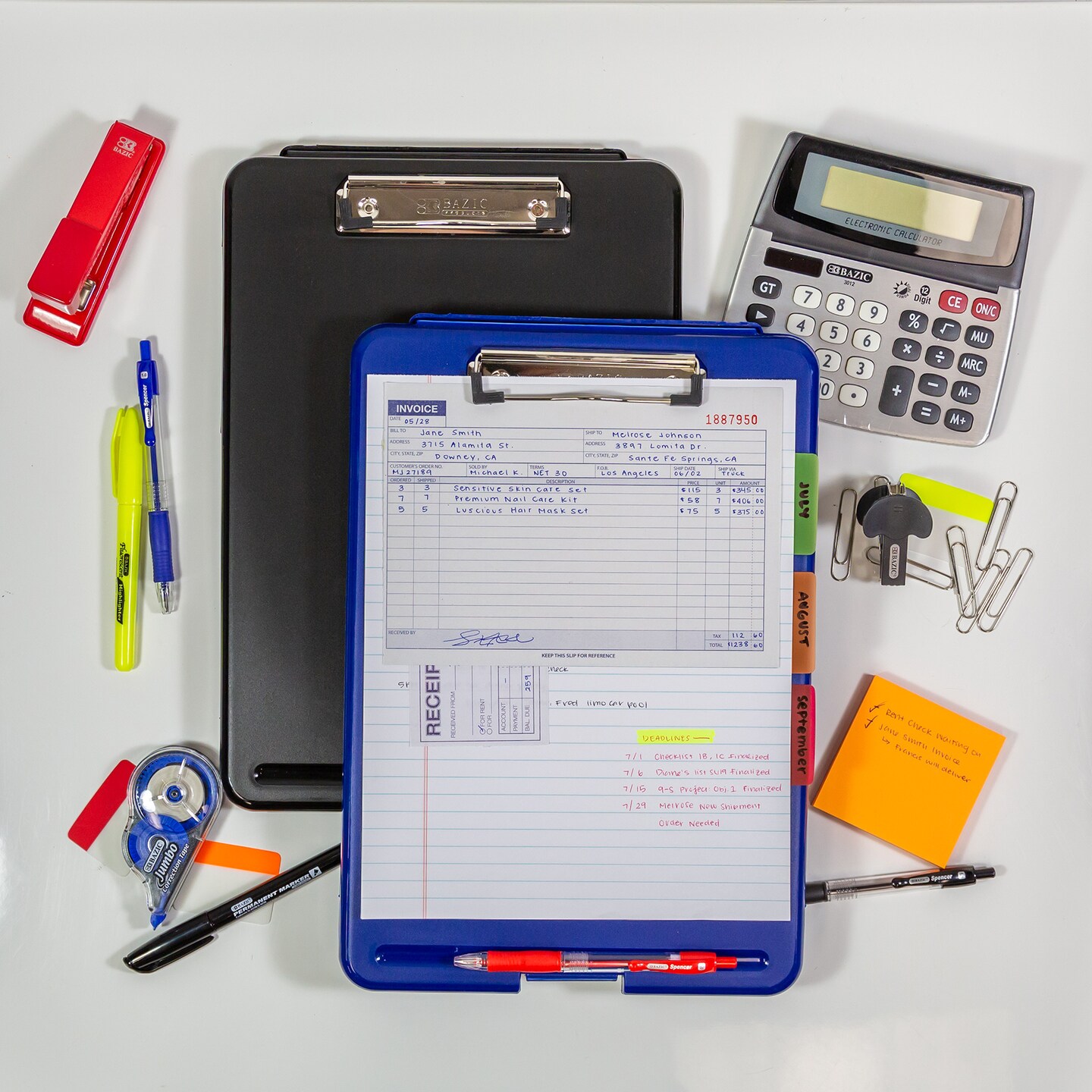 BAZIC Clipboard Storage Case