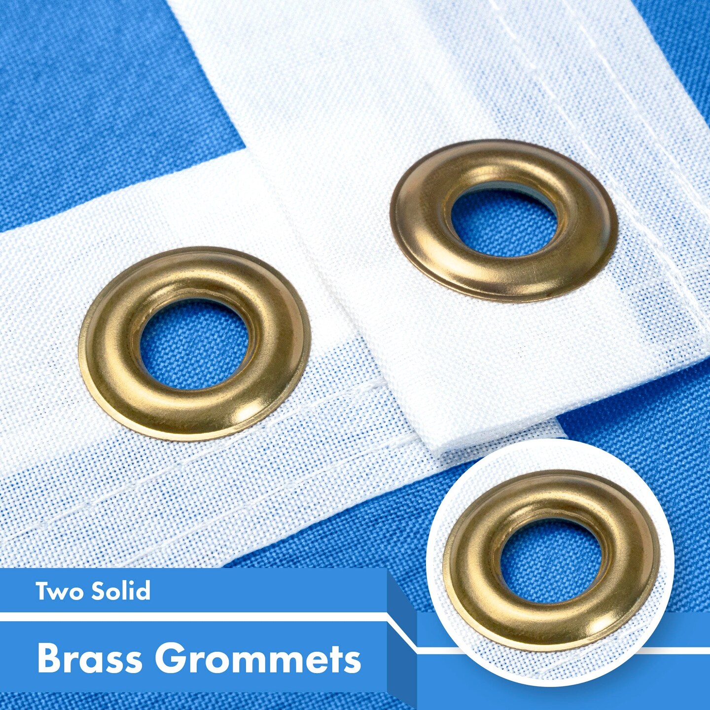 G128 3 Pack: Somalia (Somali) Flag | 3x5 feet | Printed 150D Indoor/Outdoor, Vibrant Colors, Brass Grommets, Quality Polyester, Much Thicker More Durable Than 100D 75D Polyester