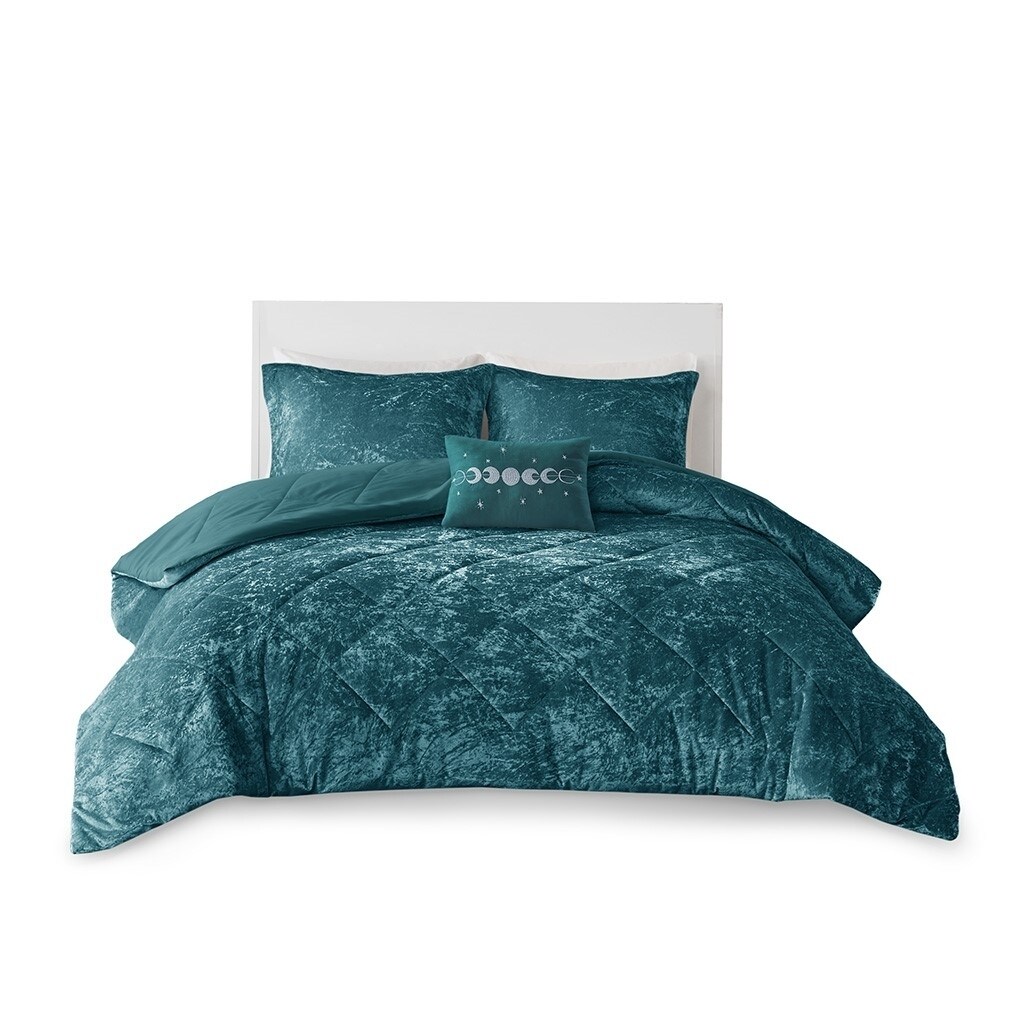 Gracie Mills   Eirlys Velvet Comforter Set - GRACE-11993