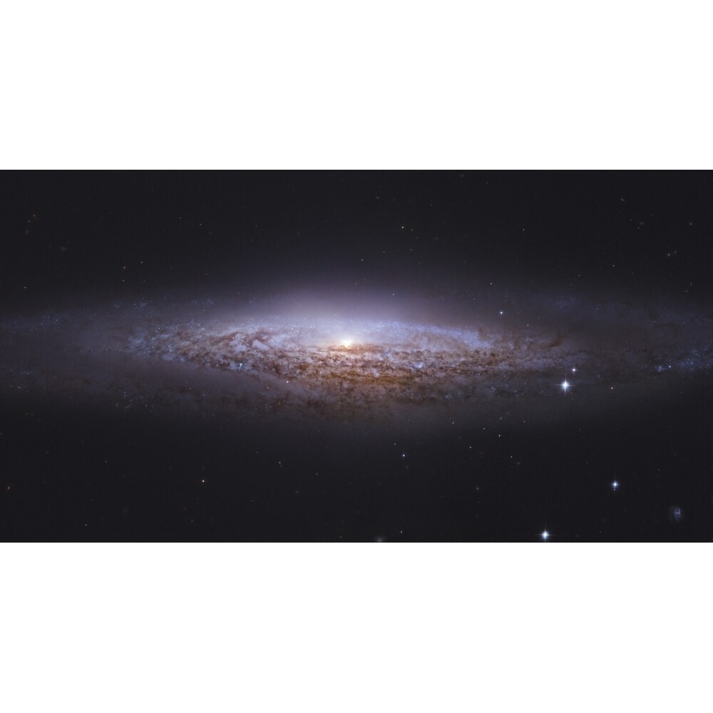 Ngc 2683 Spiral Galaxy In Lynx Poster Print