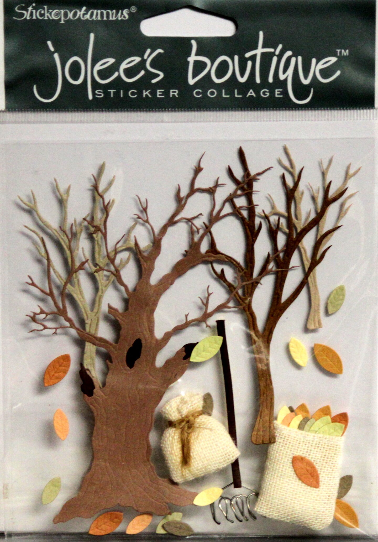 Jolee&#x27;s Boutique Fall Trees Dimensional Stickers