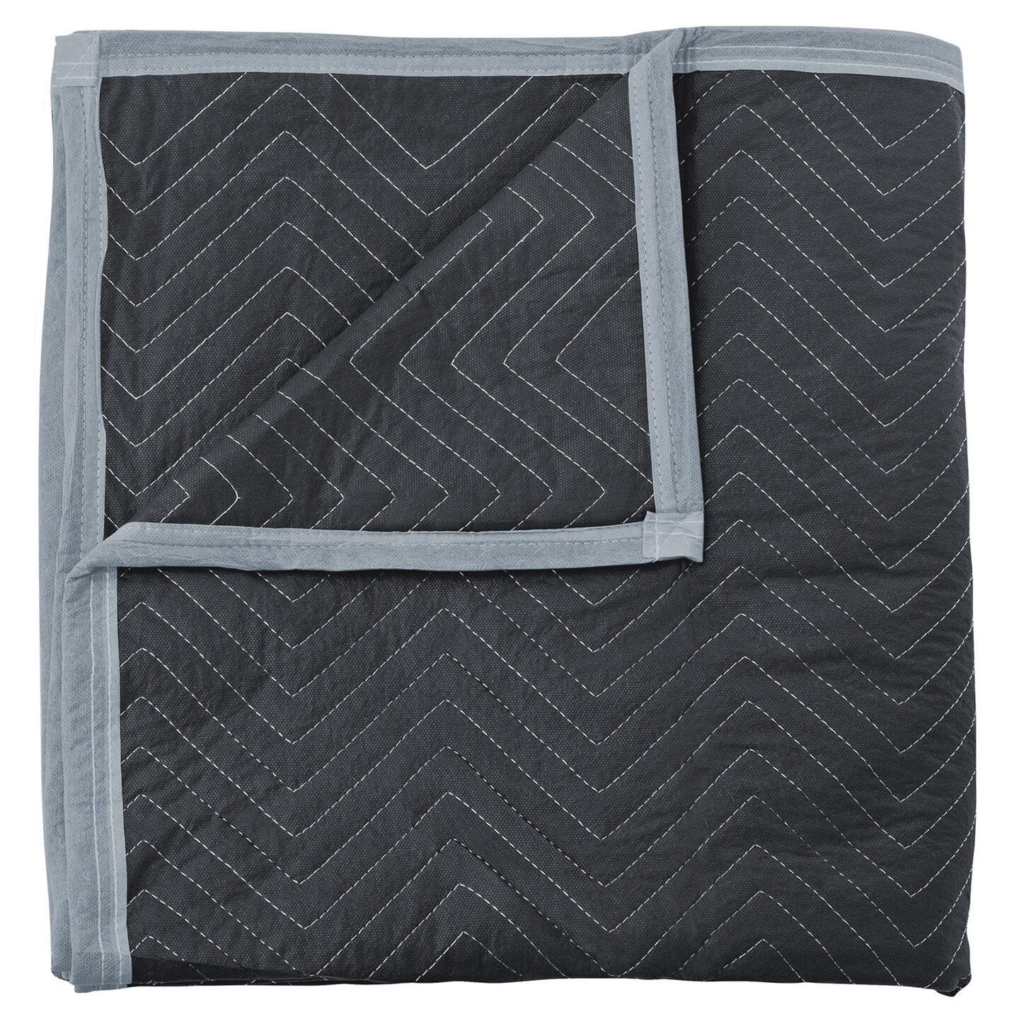 Sure-Max 6 Moving &#x26; Packing Blankets - Ultra Thick Pro - 72&#x22; x 40&#x22; - Professional Quilted Shipping Furniture Pads Black