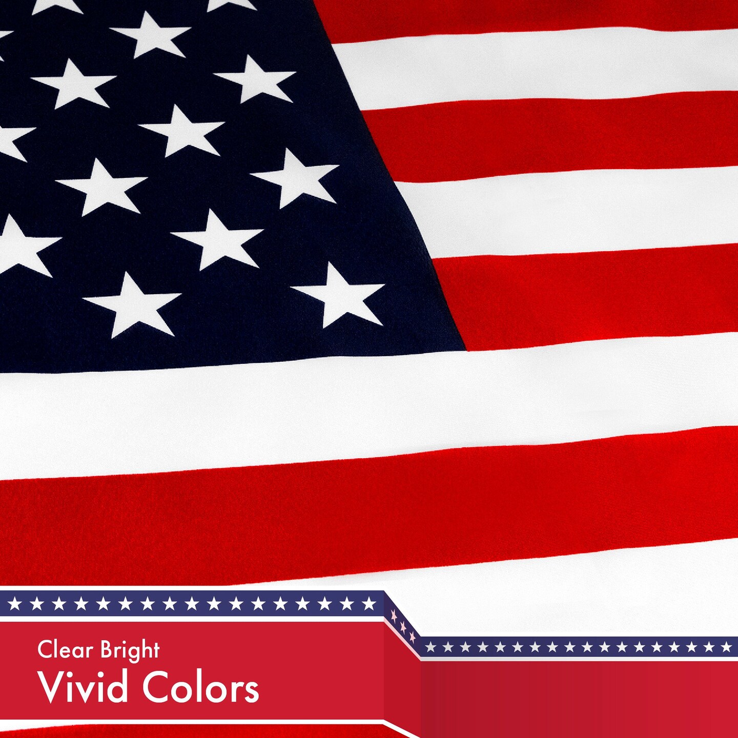 G128 American USA Flag | 4x6 Ft | LiteWeave Pro Series Printed 150D Polyester | Country Flag, Indoor/Outdoor, Vibrant Colors, Brass Grommets, Thicker and More Durable Than 100D 75D Polyester