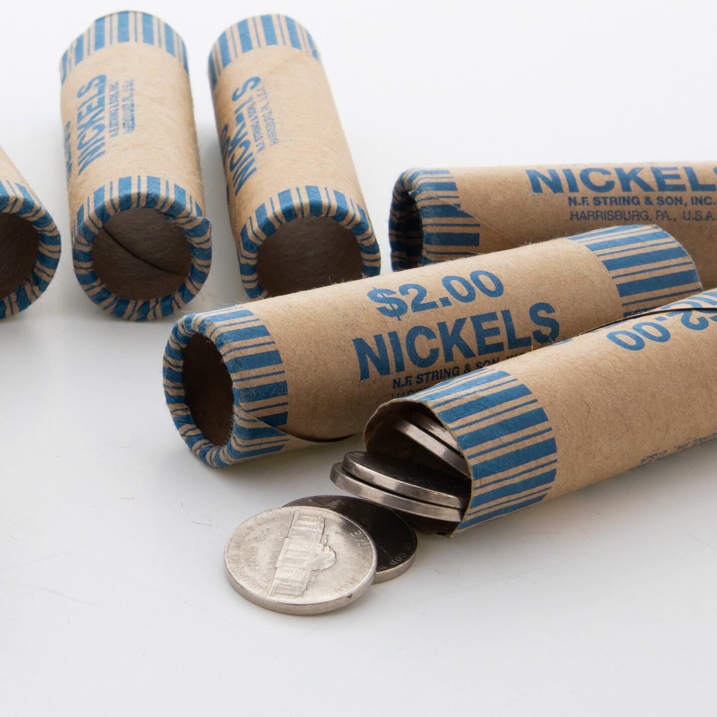 BAZIC Nickel Coin Wrappers (36/Pack)