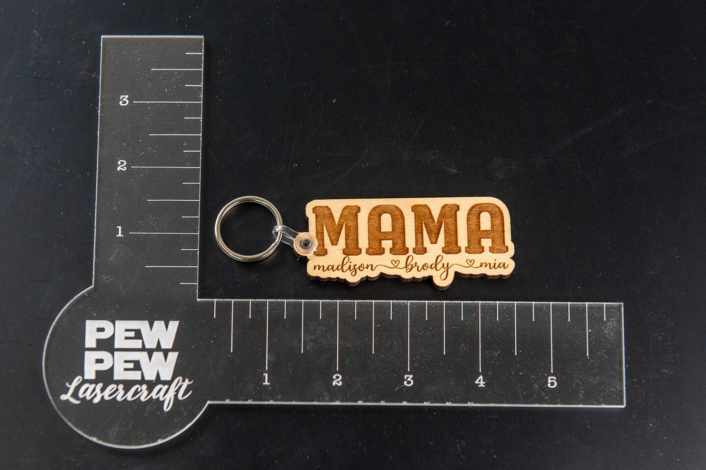 Mama keychain with kids name, customized mom keychain, mom