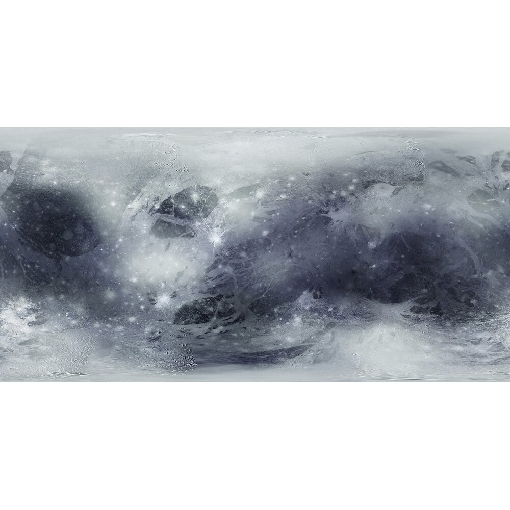 Pluto Planet Surface Map Poster Print By Bruce Rolff/Stocktrek Images