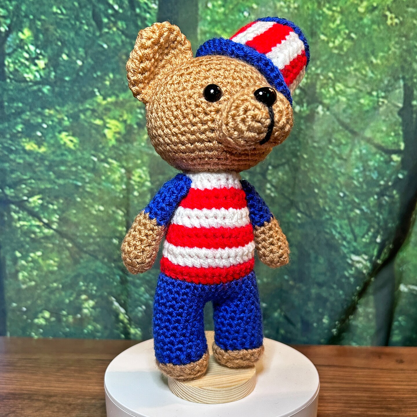 Handmade cheapest Crochet Teddy Bear Stuffy