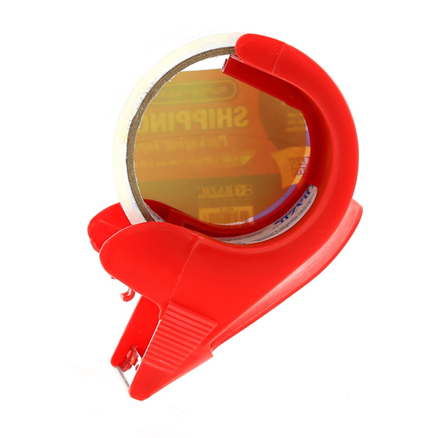 BAZIC Heavy Duty Super Clear Packing Tape w/ Dispenser 1.88" x 27.3 Yards