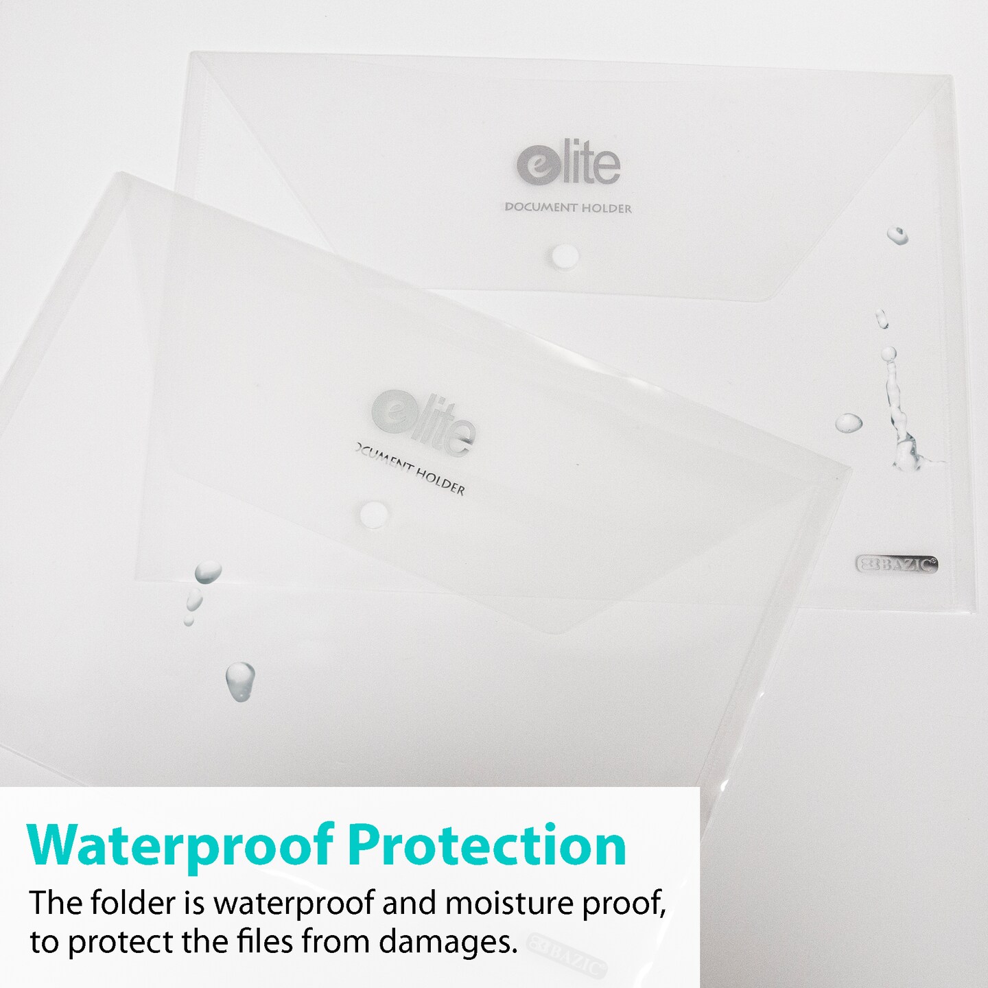 BAZIC Document Holder Letter Size - Elite (2/Pack)