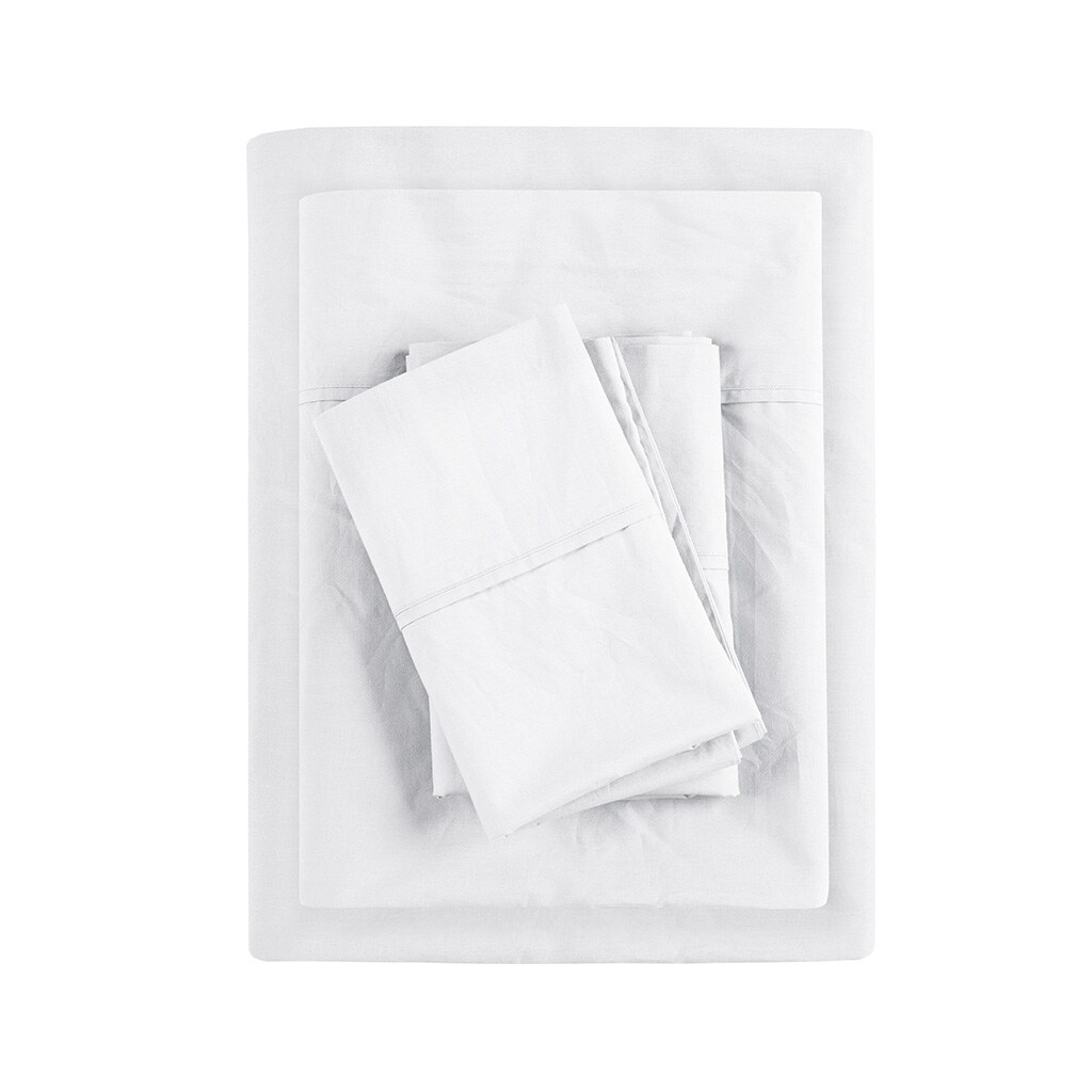 Gracie Mills   Clementine 200 Thread Count Year-Round Cotton Percale Sheet Set - GRACE-10699