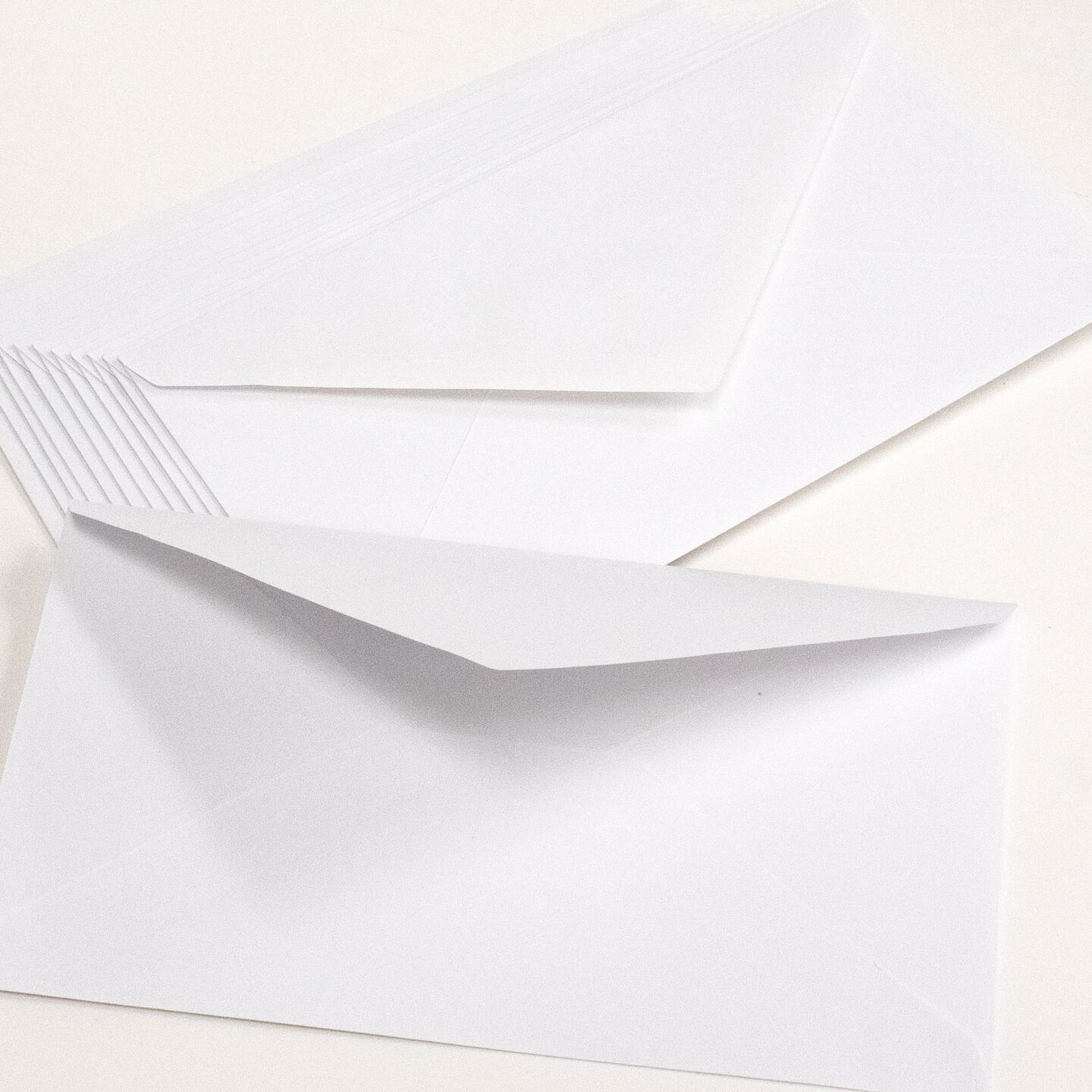 BAZIC #6 3/4 Gummed Closure White Envelope (100/Pack)