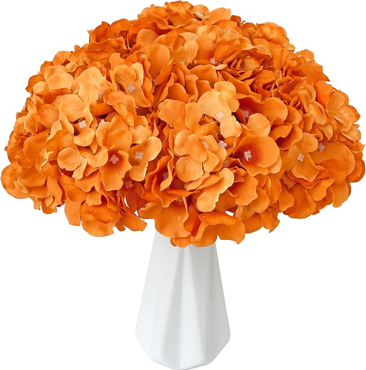10pcs Hydrangea Silk Flower Heads: Perfect for Mother's Day, Easter, and Weddings