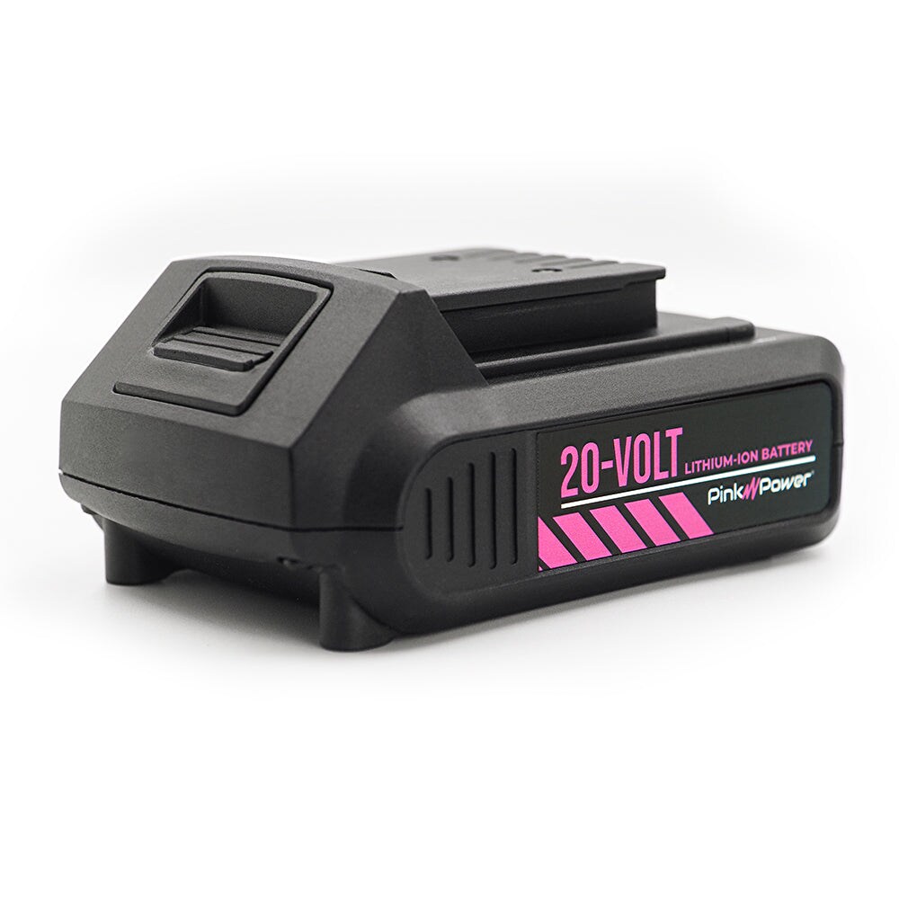 Pink Power 20V Lithium Ion Replacement Battery