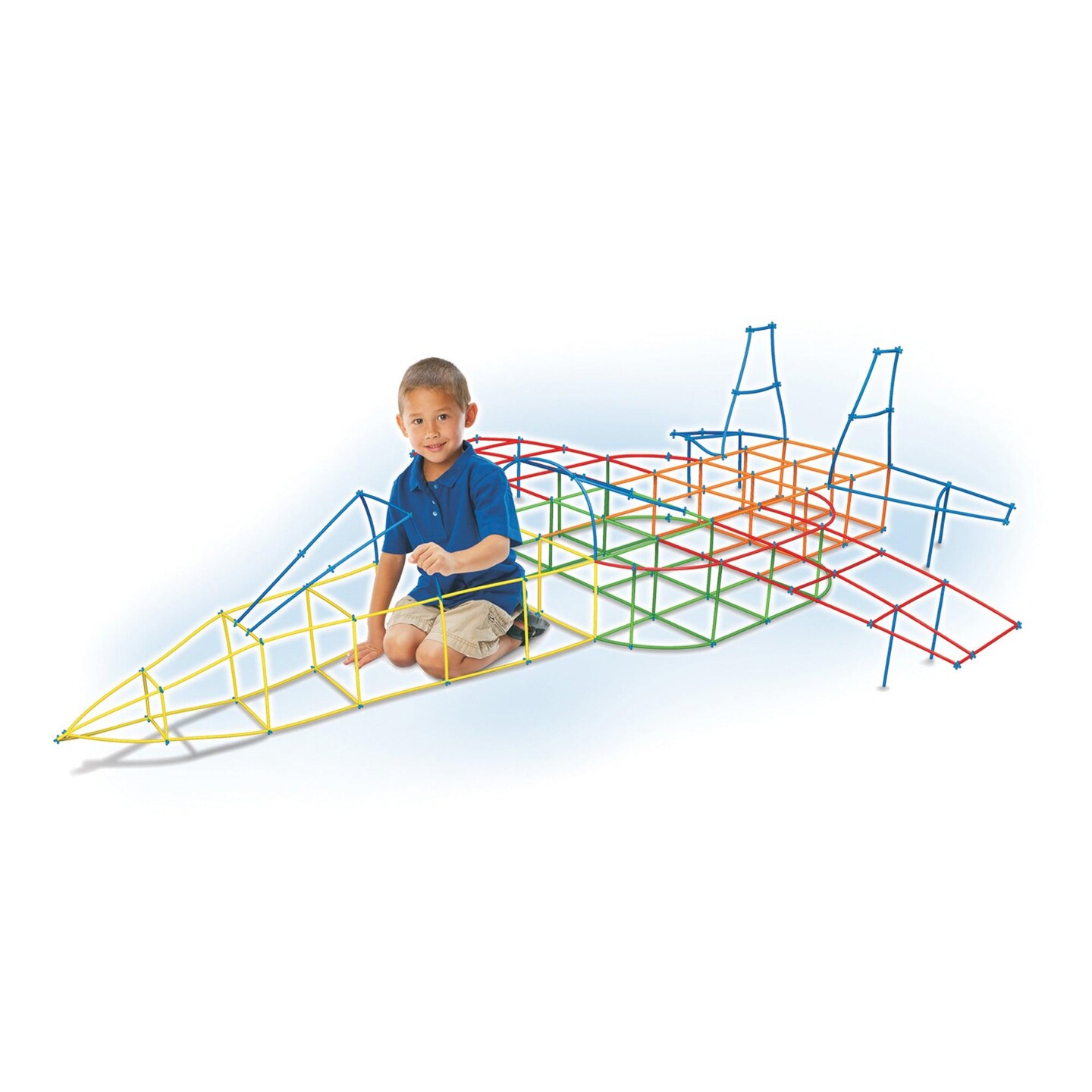 Straws &#x26; Connector Set, 230 Pieces