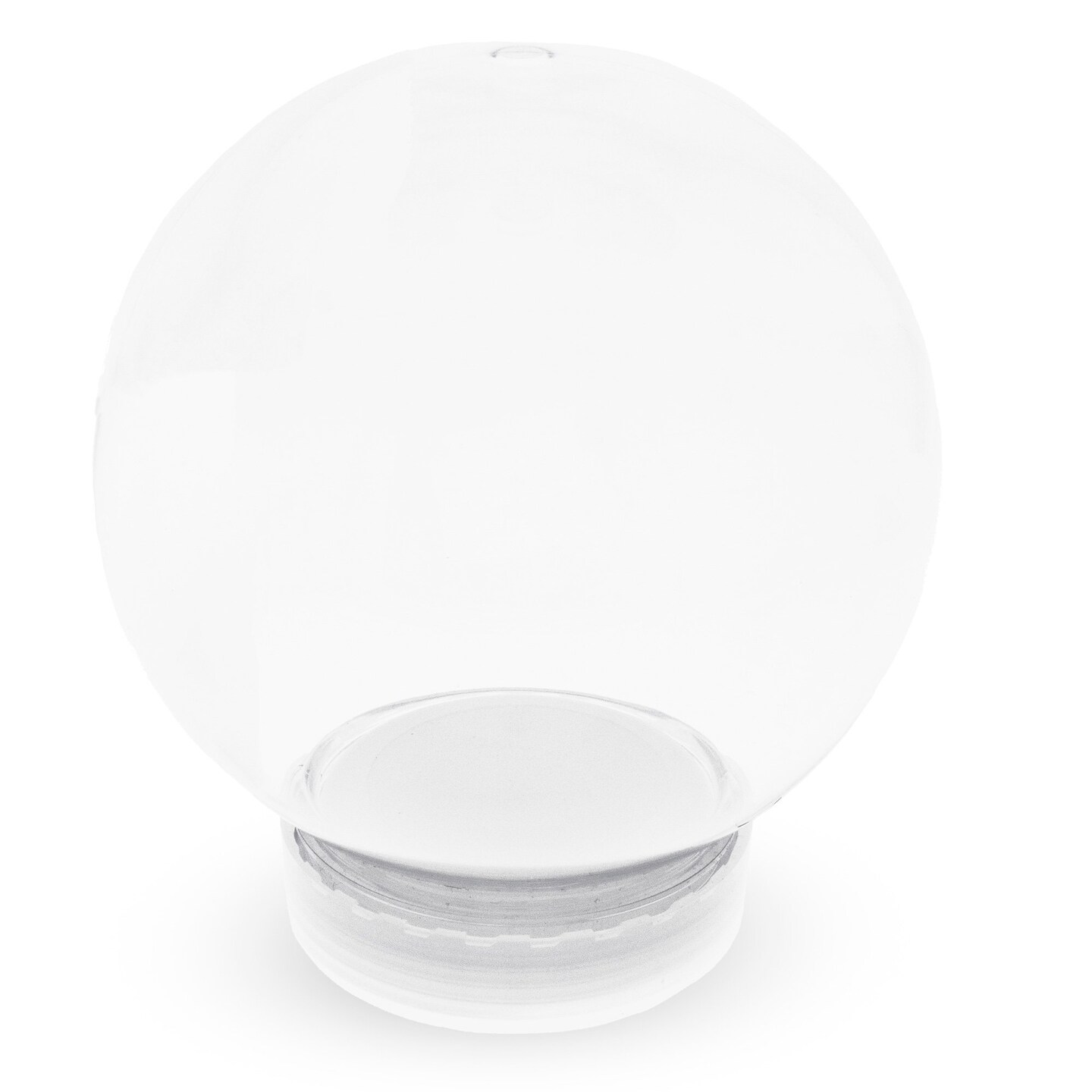 Create your Plastic Water Snow Globe DIY Craft 5.8 Inches