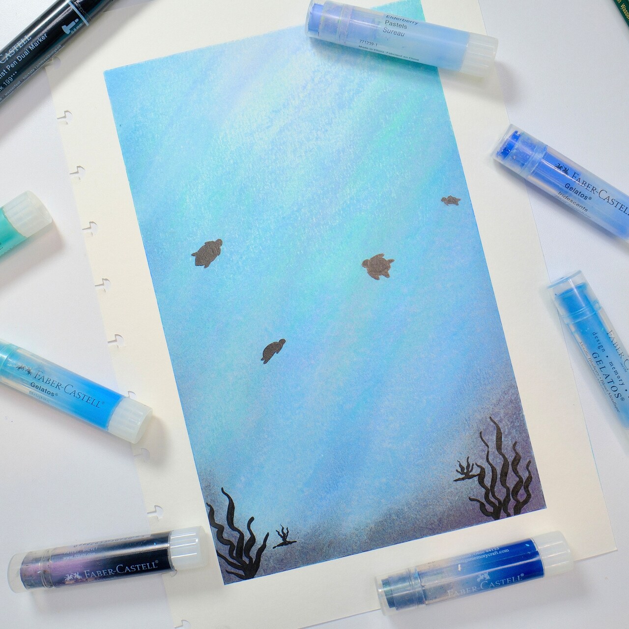 Under The Sea Painting With Faber-Castell® Gelatos