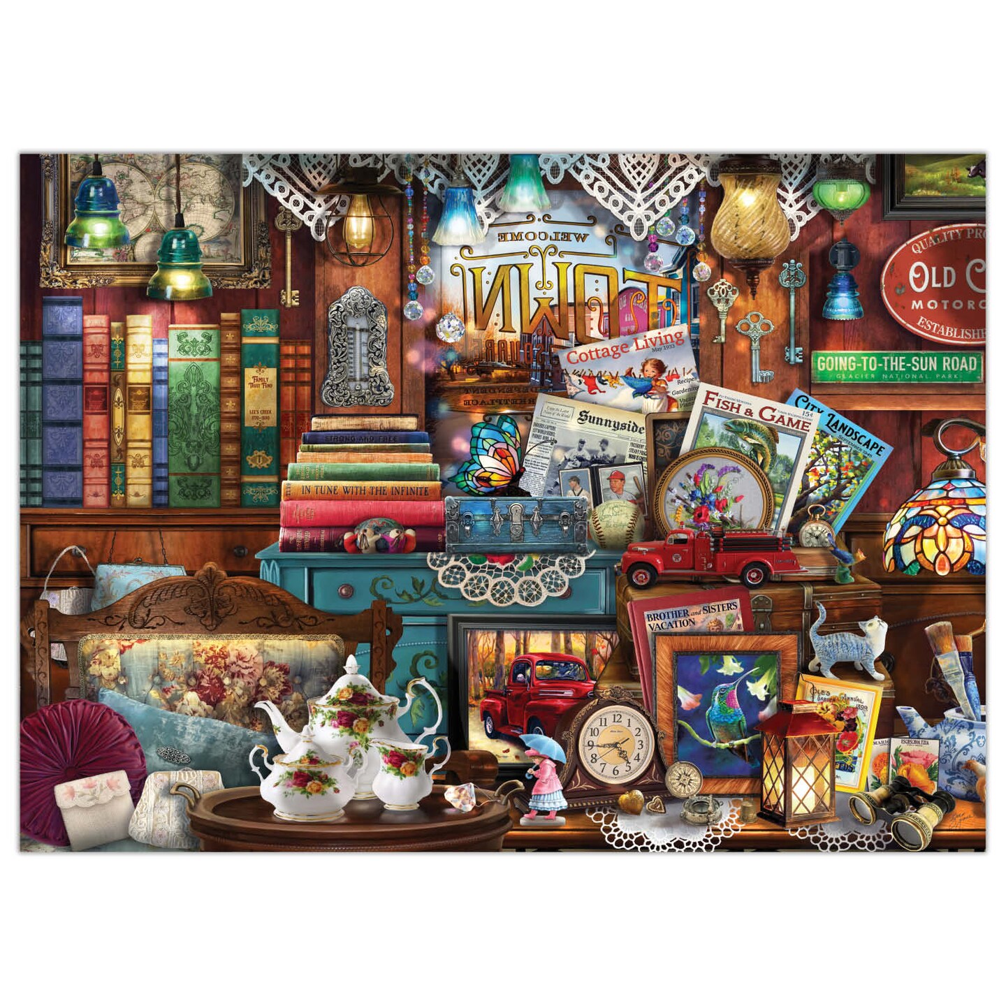 Sunnyside Antiques- 1000 Piece Jigsaw Puzzle