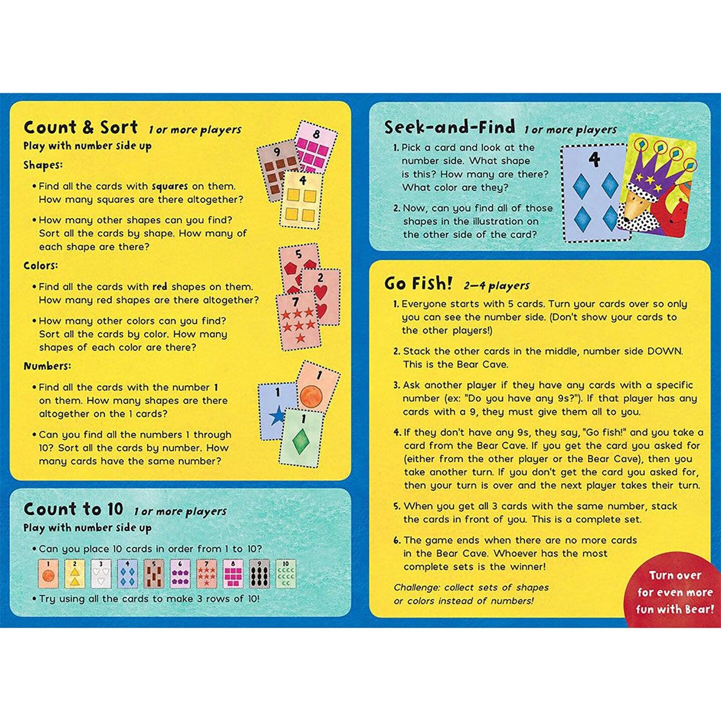Busy Bear Count &#x26; Sort Game