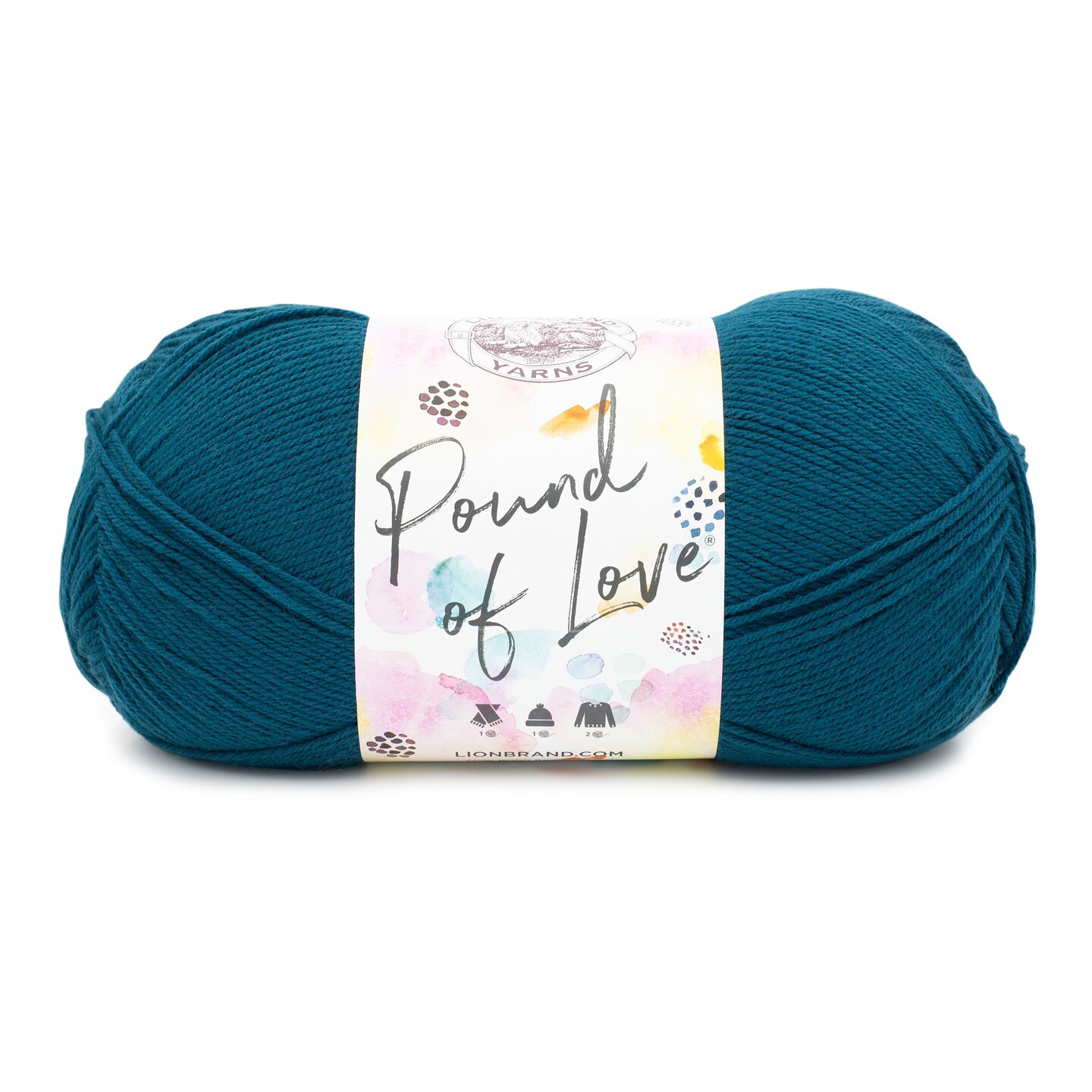 Lion Brand Pound Of Love Yarn-Cascade