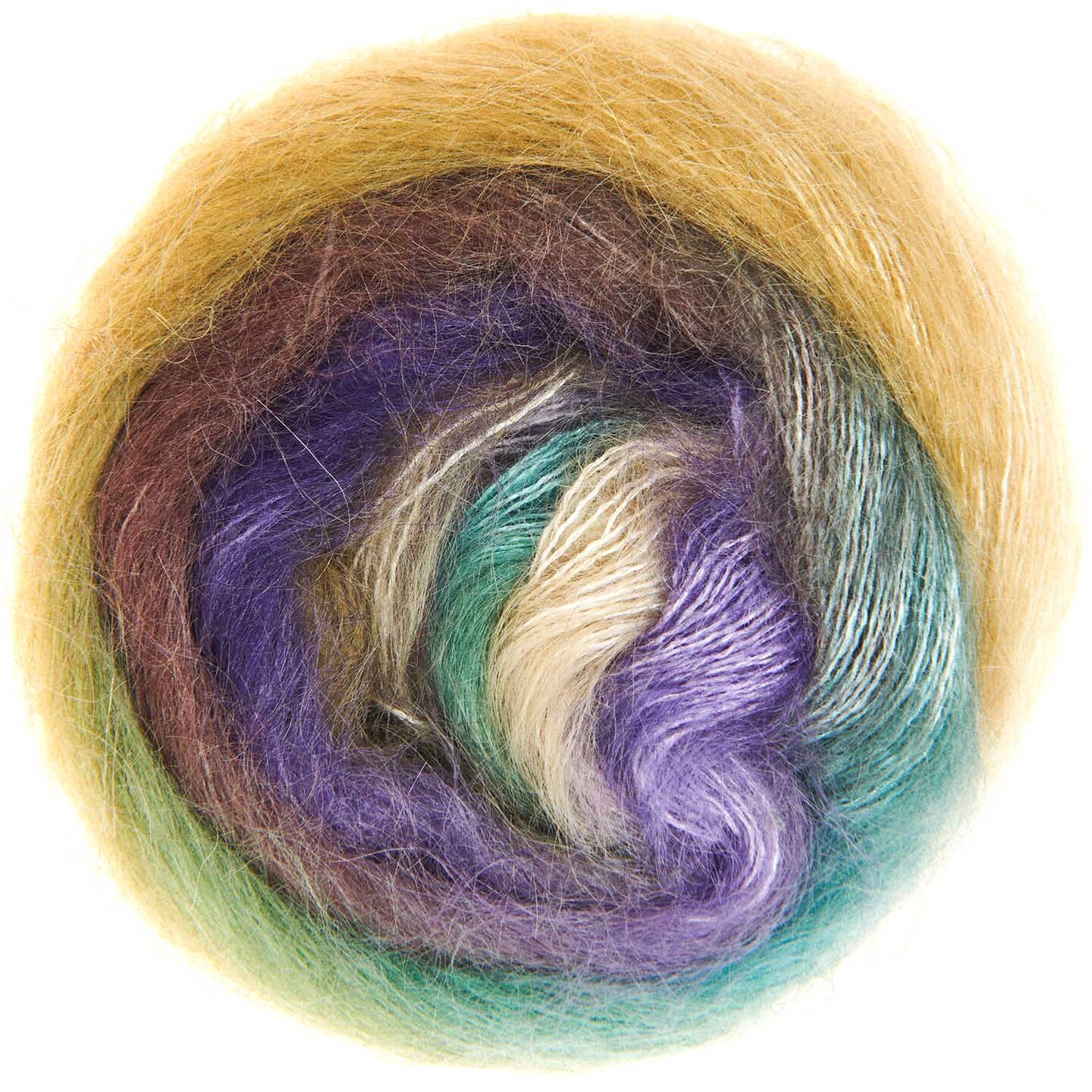 Rico Design Essentials Super Kid Mohair Loves Silk Print - 014 Winter