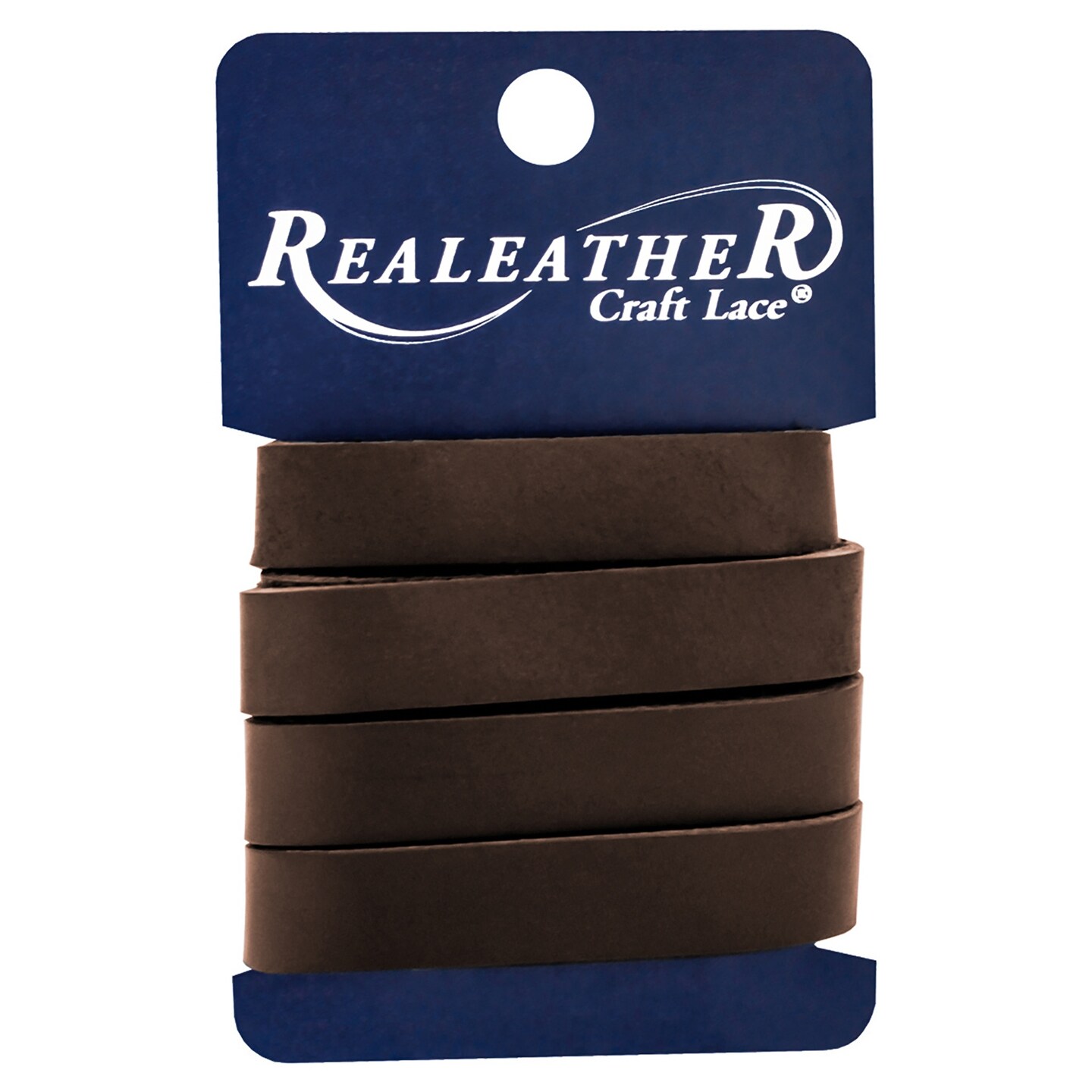 Realeather(R) Crafts Cowhide Leather Strip 1/2&#x22;X36&#x22;