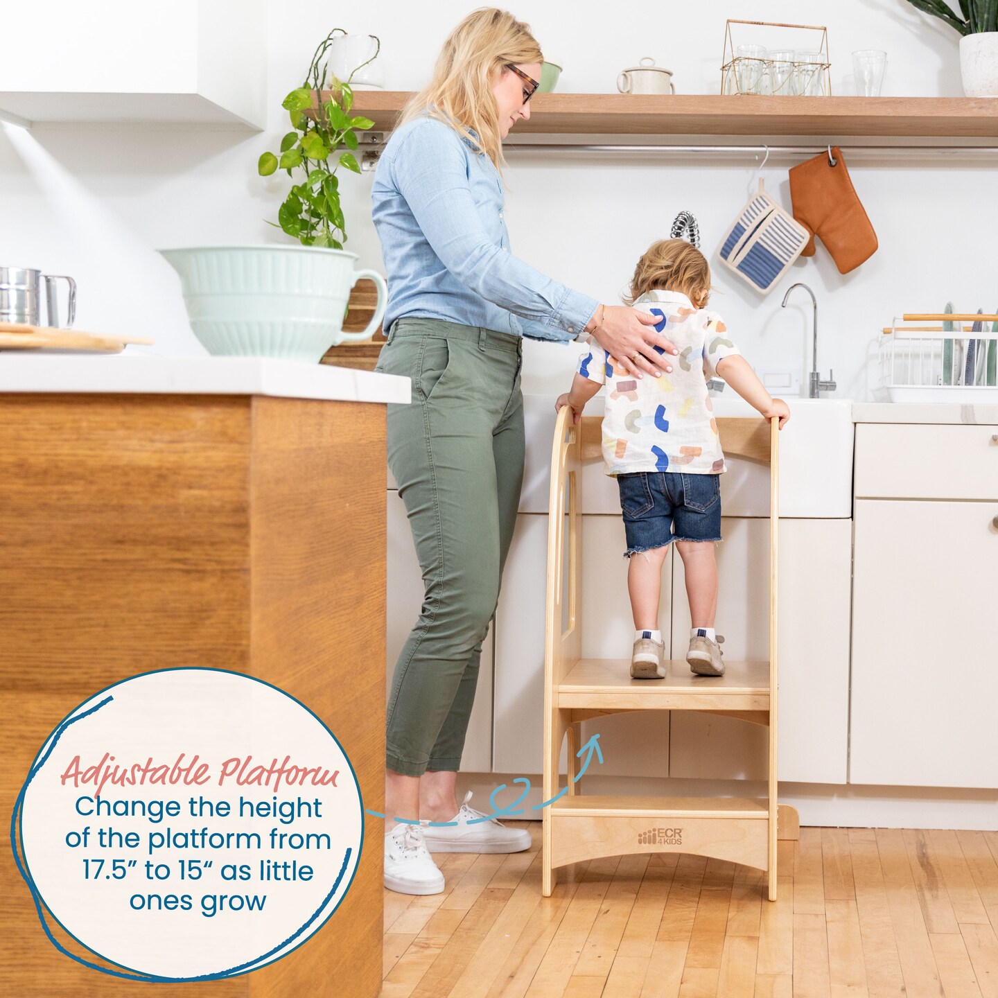 Chef&#x27;s Helper Kitchen Tower, Step Stool
