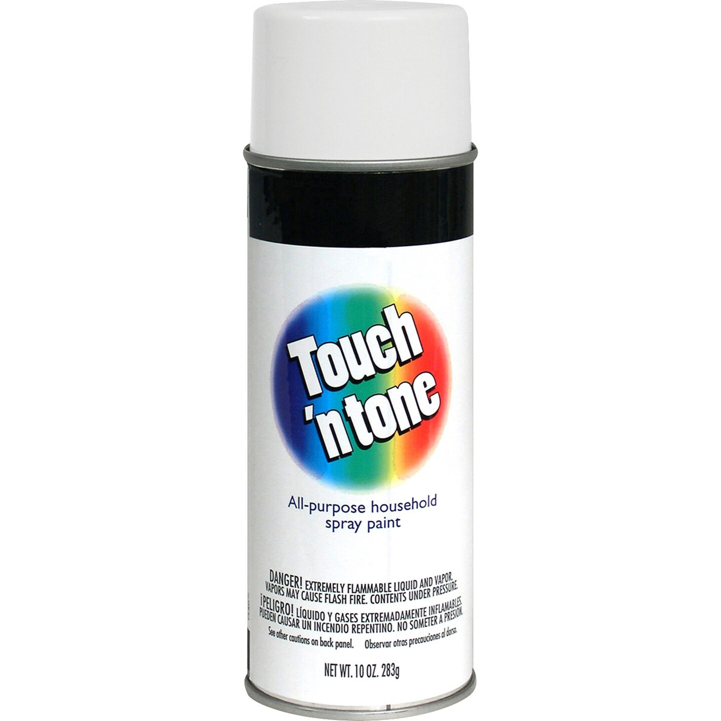 Rust-Oleum Touch &#x27;n Tone Spray Paint 10oz-Flat White