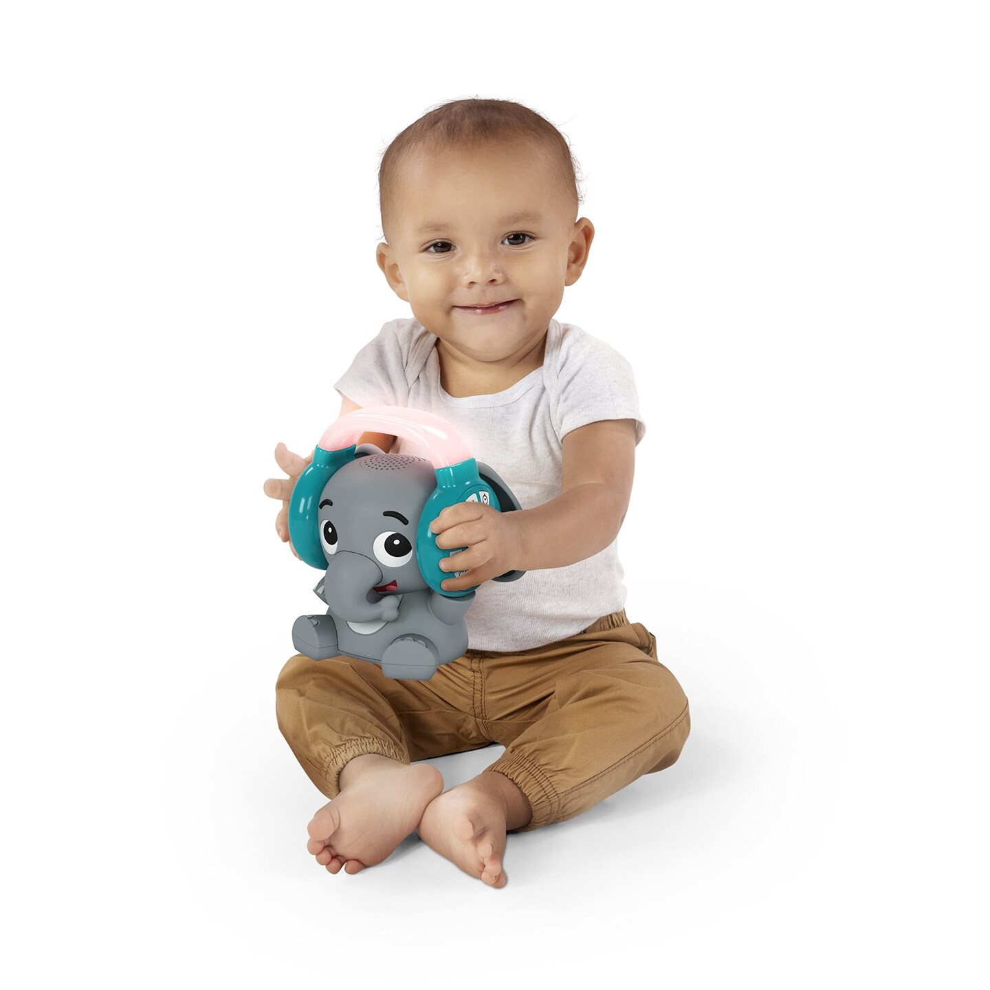 Earl The Elephant Bluetooth Soother Sound Machine with Music Streaming and Night Light for Infants and Toddlers