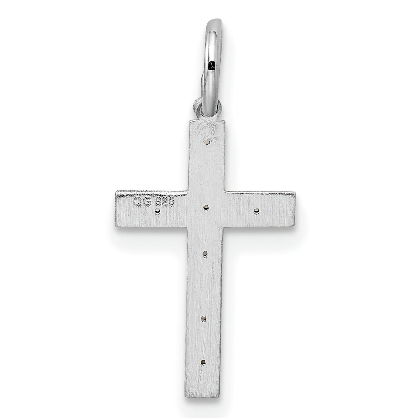 Sterling Silver Cross Charm Jewerly 20mm x 10mm