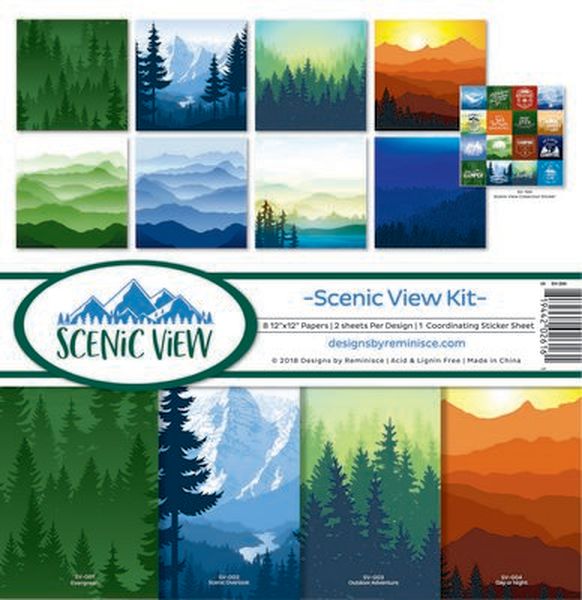 Reminisce Scenic View: Collection Kit