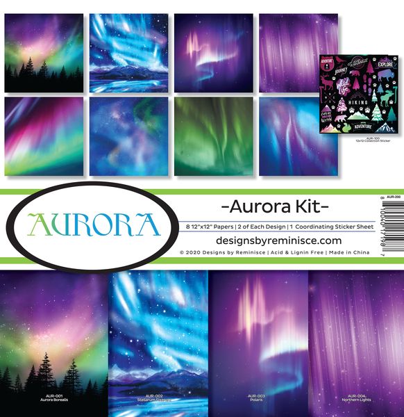 Reminisce Aurora Collection Kit